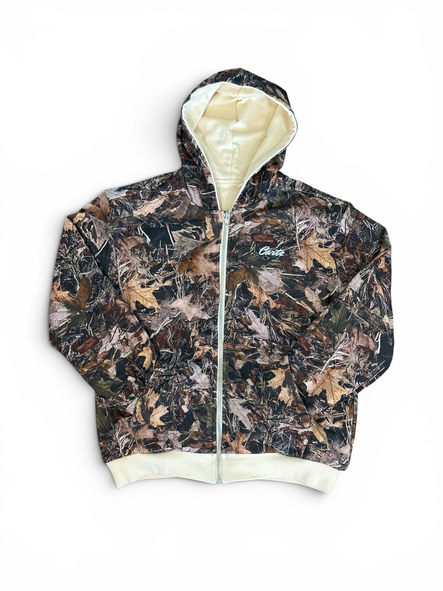 Reversible Zip Up Hoodie - Camo