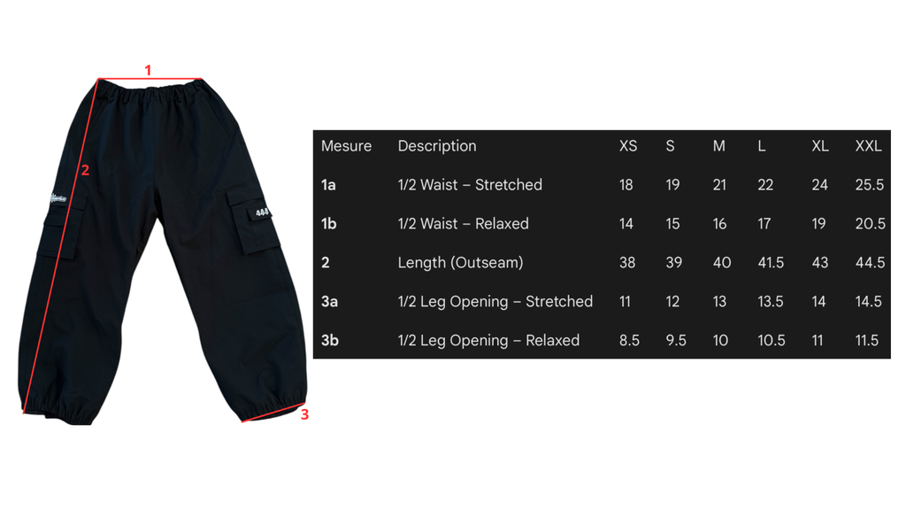 Pantalon de neige - Cargo noir